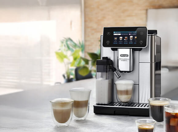 De'Longhi aparatai virš 500 €